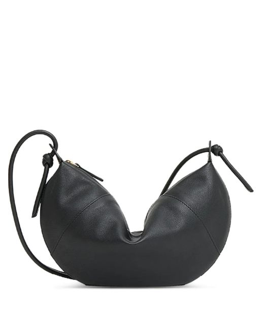 Mansur Gavriel Fortuna Kleine Leren Crossbodytas in het Black