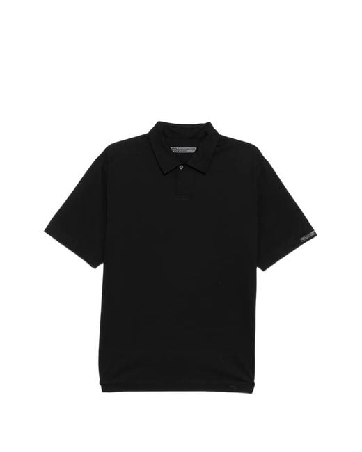 Massimo Osti Studio Black Polo Shirt for men