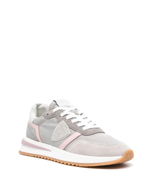 Philippe Model White Flat Shoes