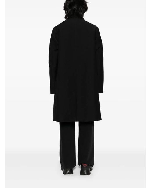 Casablanca Black Jacquard Coat for men