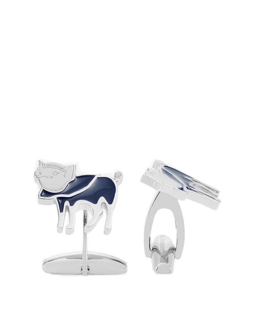 Shanghai Tang Blue Nunzio Cufflinks for men