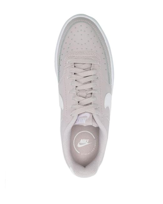 Nike White Court Vision Alta Sneakers