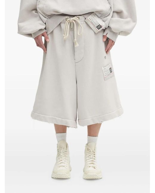 メンズ Maison Mihara Yasuhiro ドローストリング ショートパンツ Gray