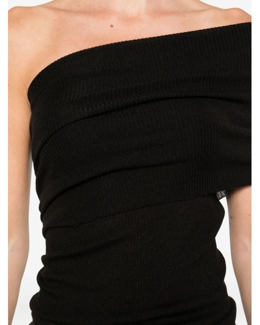 Rick Owens Black Athena Knitted Top