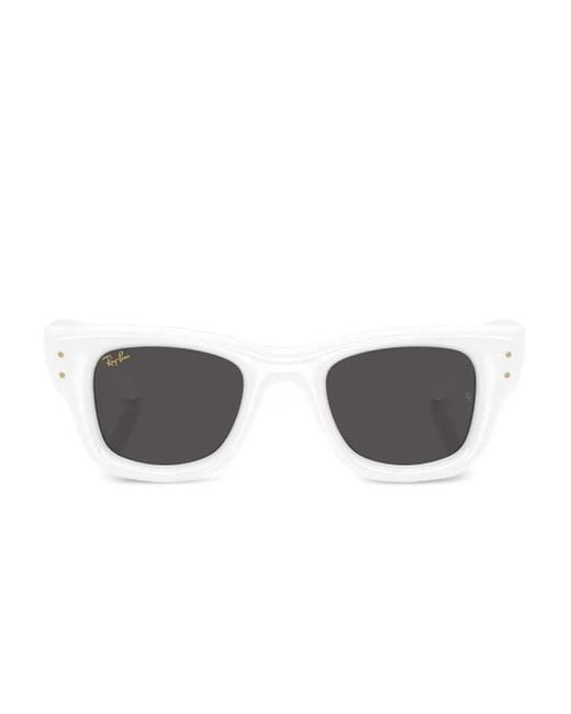 Ray-Ban Wayfarer Puffer "a$ap Rocky White