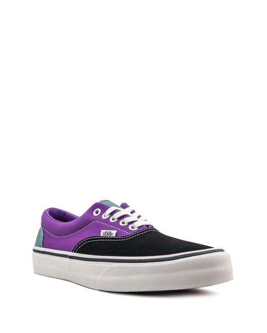 low top purple vans