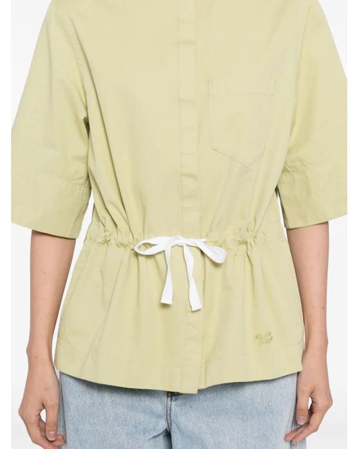 Maison Kitsuné コットン シャツ Yellow