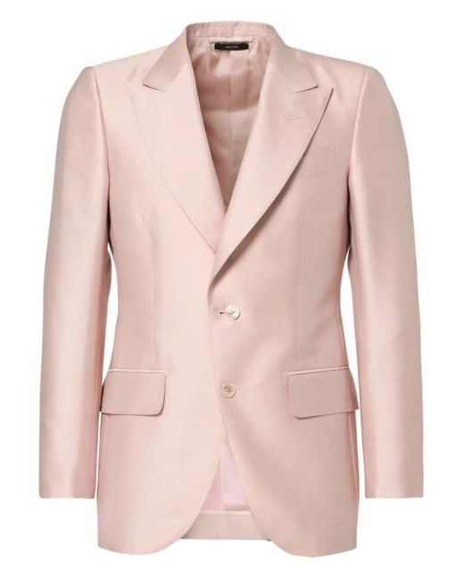メンズ Tom Ford シングルスーツ Pink