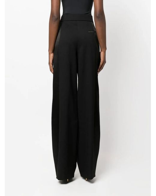Lanvin Straight Broek in het Black