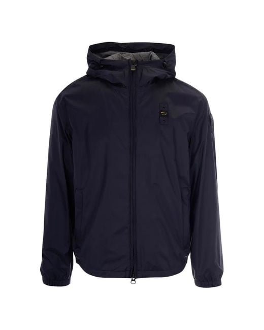Blauer Blue Zip-Up Lightweight Jacket for men