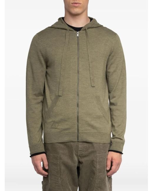 Zadig & Voltaire Clash Kapuzenjacke in Green für Herren