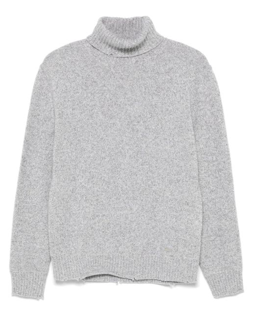 Pull À Col Roulé DSquared² pour homme en coloris Gray