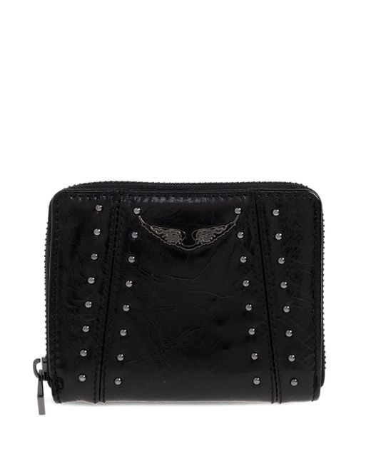 Zadig & Voltaire Black Mini Zv Wallet