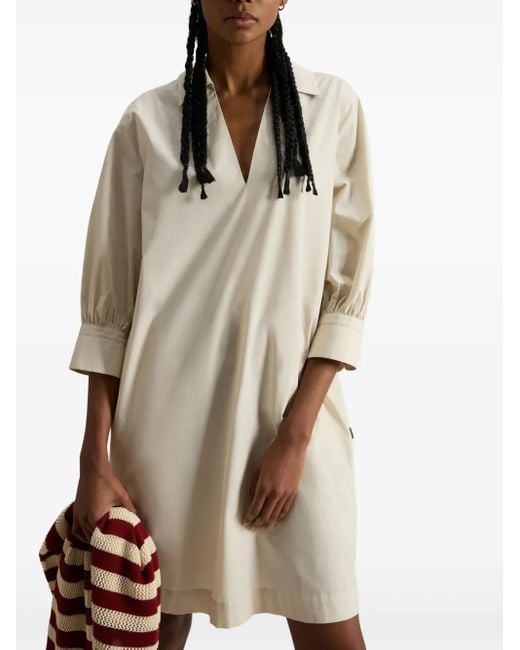 Woolrich Natural Cotton Tunic Dress