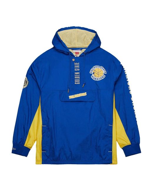 Mitchell & Ness Blue Golden State Warriors Team Og 2.0 Hoodie for men