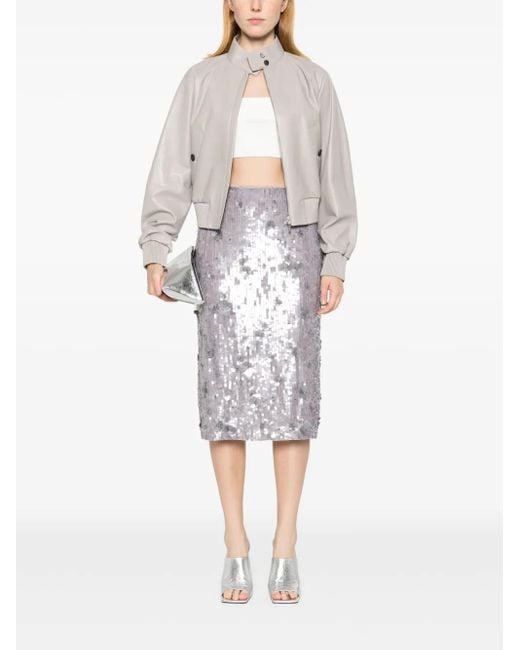 P.A.R.O.S.H. Gray Skirts
