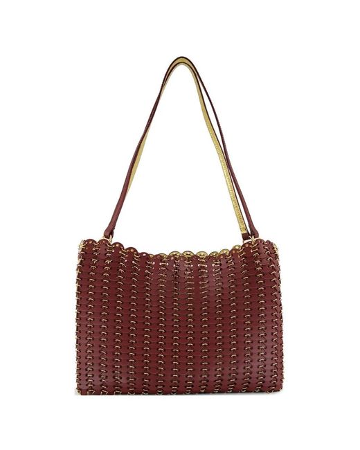 Rabanne Purple Mini Sac Porté Épaule 1969 À Design Réversible