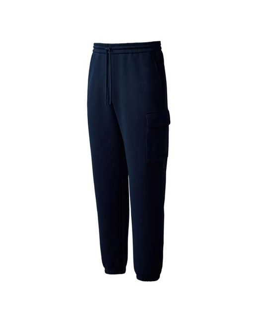 Mackage Blue Marvin-R Cargo-Pocket Track Pants for men