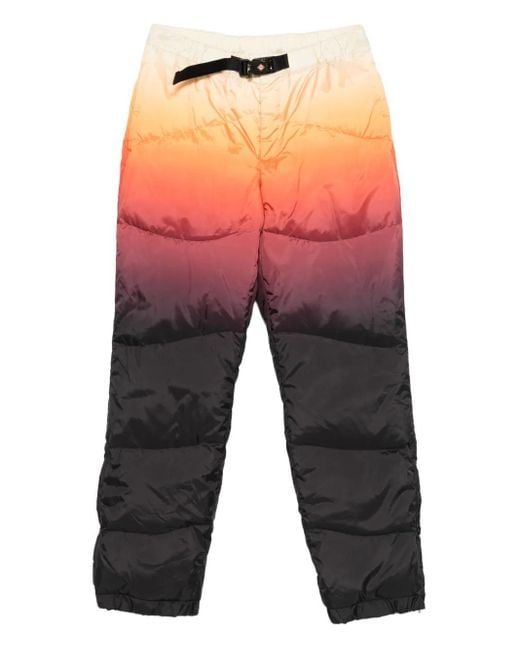 Casablanca Blue Ombré-Print Padded Trousers for men