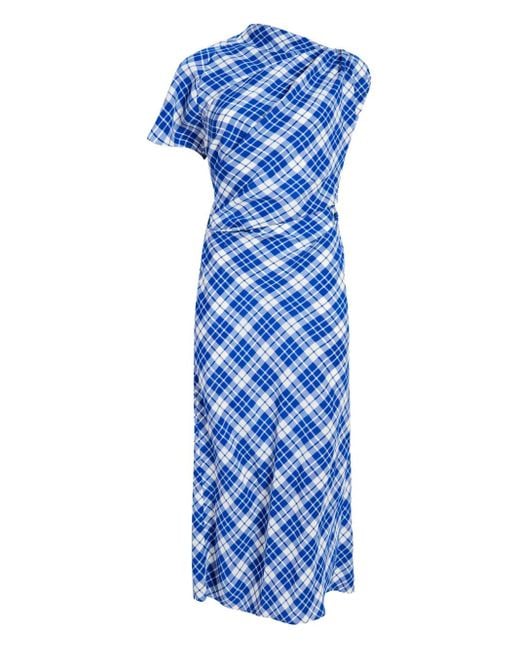 proenza schouler asymmetric dress ASHLEYlauren Strapless Side Ruffle Prom Dress 11751 main image 0