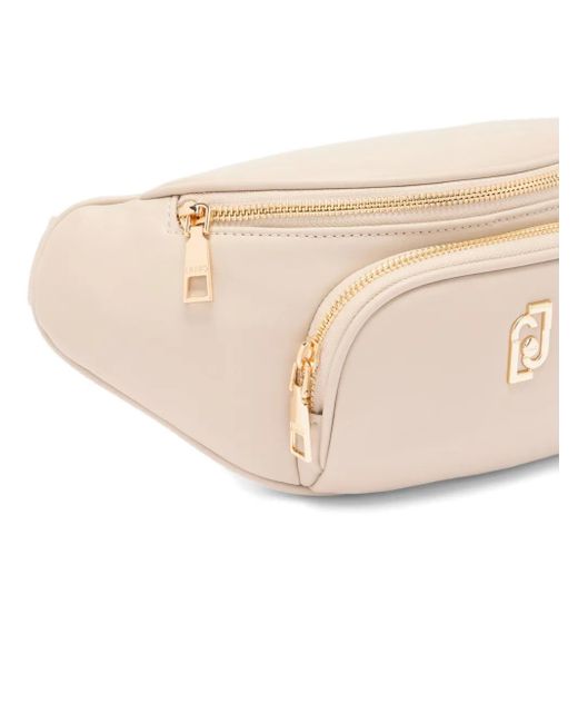 Liu Jo Natural Mittelgroße Gürteltasche mit Logo-Schild