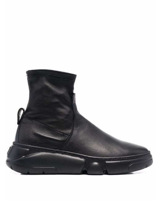 Miledy ankle leather boots Agl Attilio Giusti Leombruni en coloris Black