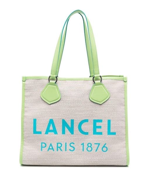 Lancel Large Summer Tote Bag in Blue | Lyst