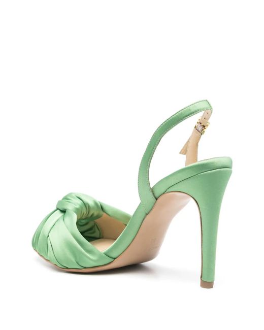 Ginissima Green 95Mm Sofia Sandals