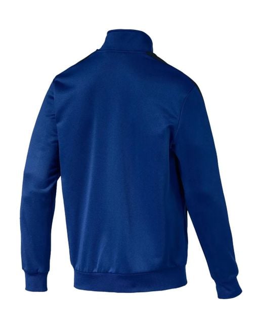 PUMA Blue T7 Side-Stripe Track Jacket for men