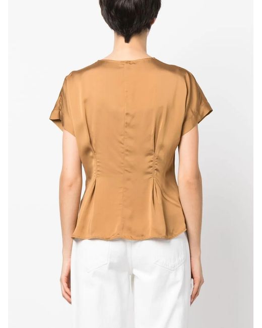 Aspesi Flared Blouse in het Natural