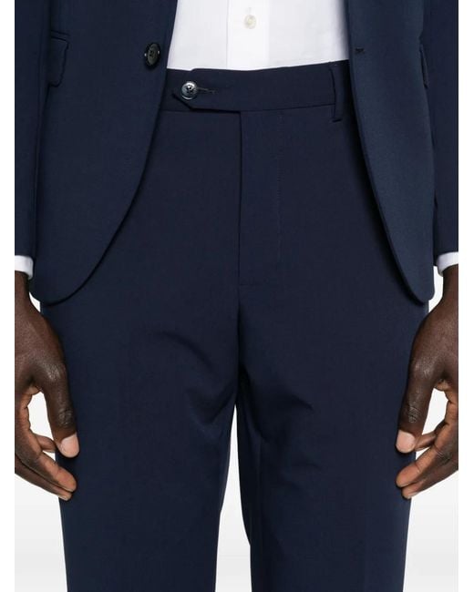 Manuel Ritz Blue Single-Breasted Suit for men