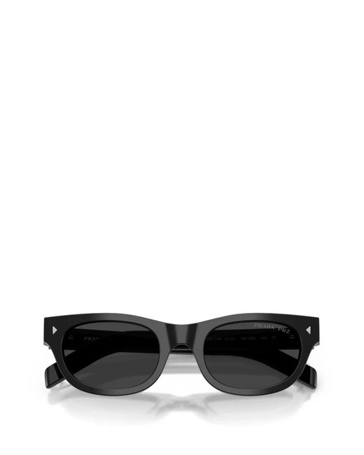 Prada Black Cat-Eye Sunglasses for men