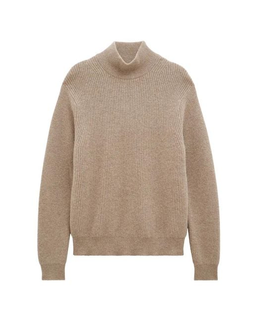 Pringle of Scotland Natural Turtleneck Cashmere Sweater for men