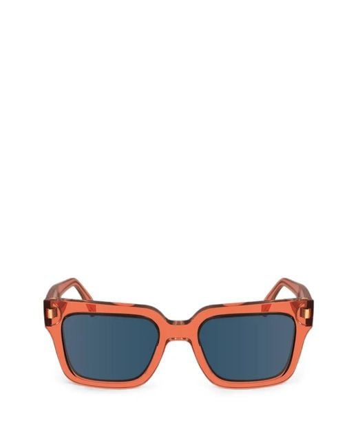 Paul Smith Blue Lunettes De Soleil À Monture Carrée