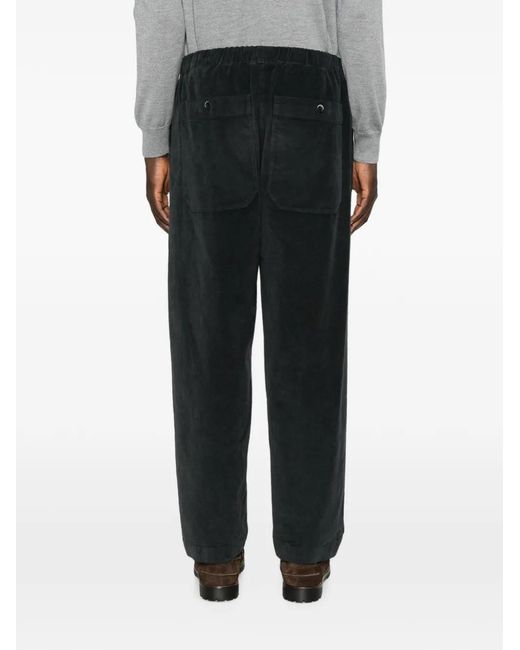 Barena Black Cordier Trousers for men