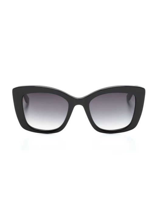 Karl Lagerfeld Black Butterfly-frame Sunglasses for men