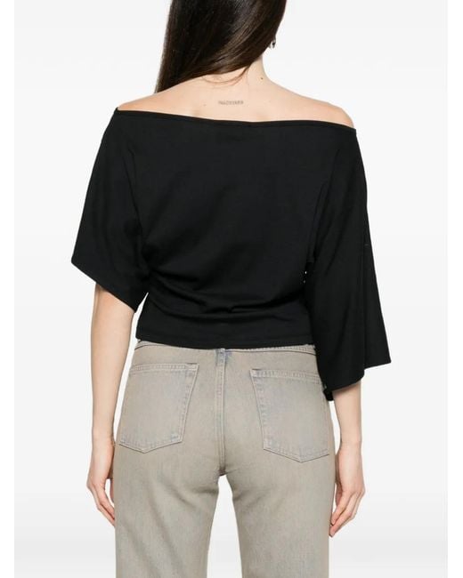 M I S B H V Black Holywood Baby Top