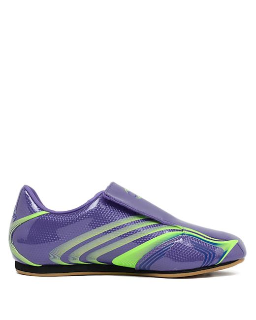 Adidas Blue F50 Taekwondo Purple Rush/Lucid Lemon Sneakers