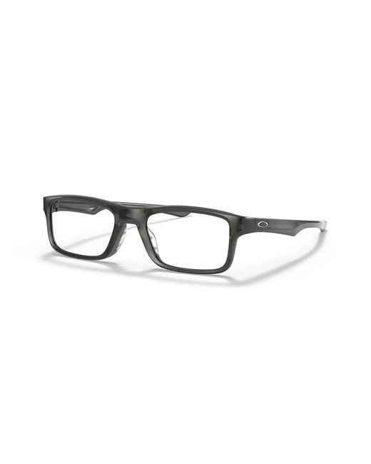 Oakley Brown Rectangle-Frame Glasses