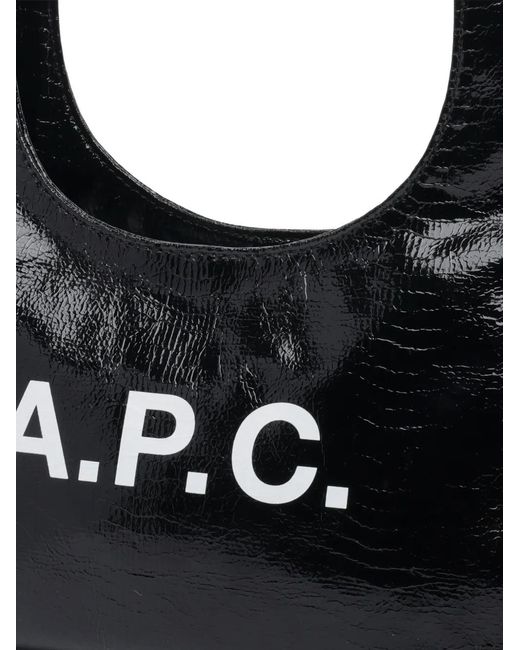 A.P.C. Black Shoulder Bags