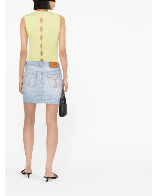 Versace Blue Skirts