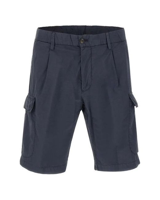 Briglia 1949 Blue Newport Cargo Shorts for men