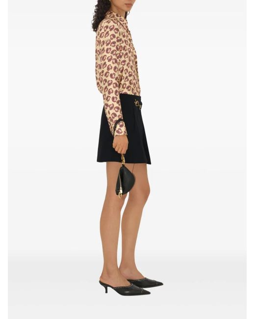Burberry Black Knight Clutch Bag