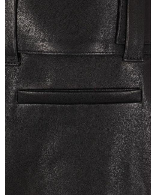 10 Corso Como Black Belted Wide-Leg Trousers