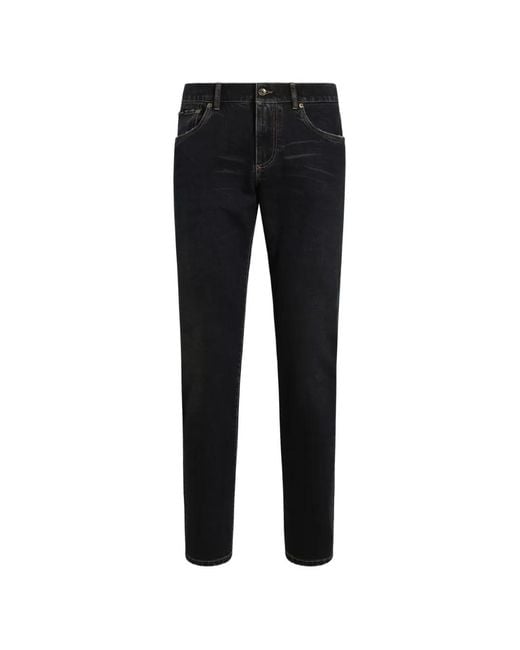 Vaqueros Capri Dolce & Gabbana de hombre de color Black