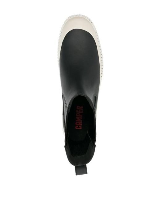 Camper Black Pix Slip-On Ankle Boots