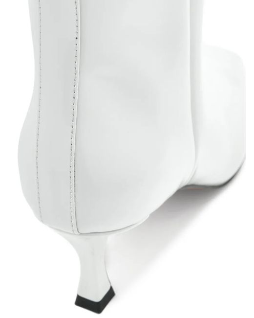 Botas altas Trap de piel Proenza Schouler de color White