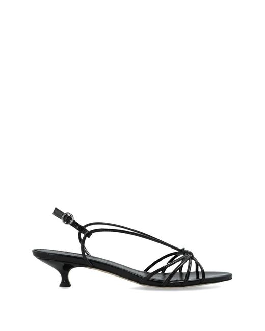 Aeyde White Amara Sandals
