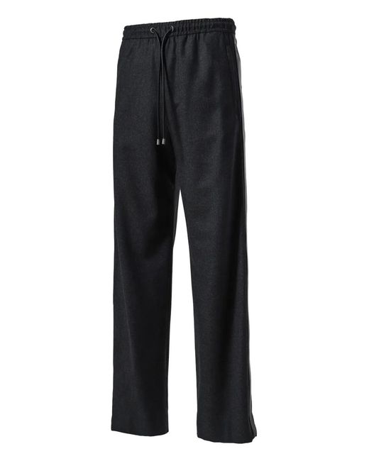 Loewe Black Drawstring Track Pants for men