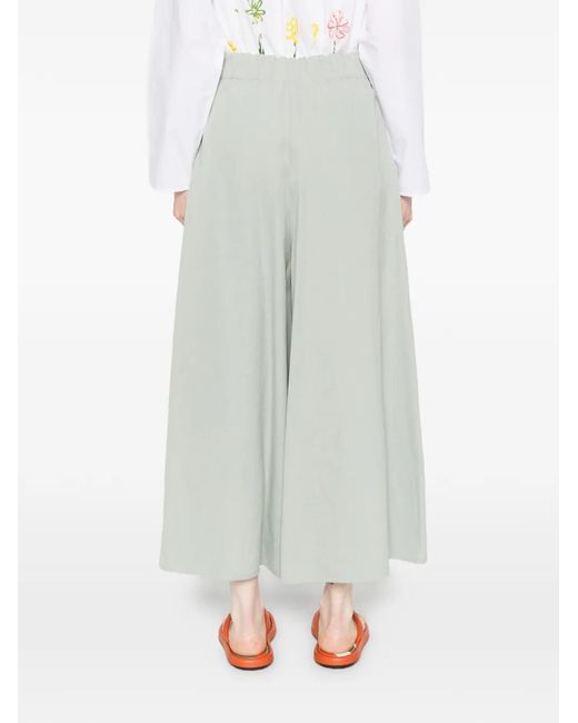 Dusan White Elasticated Pants